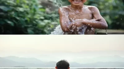 mandi air dingin vs hangat