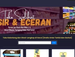 Toko Solihat Go Digital, Munculkan Web Grosir Murah