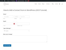 Manfaat Fitur Formulir Kontak untuk Website UMKM